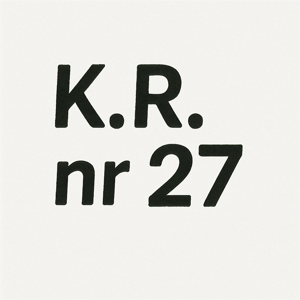Live Stream Order nr 27