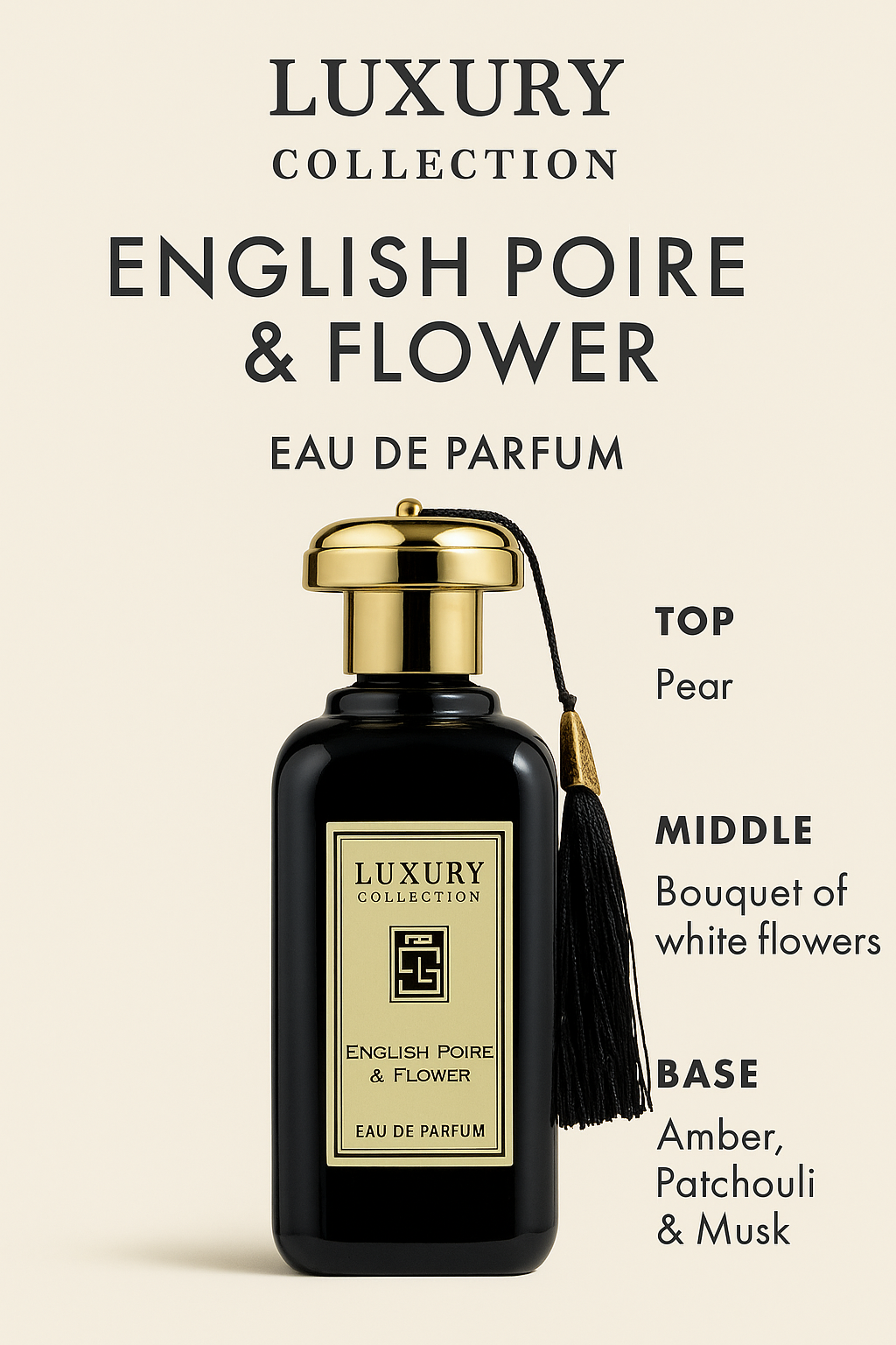 LUXURY COLLECTION - English Poire & Flower Eau de Parfum 100ml