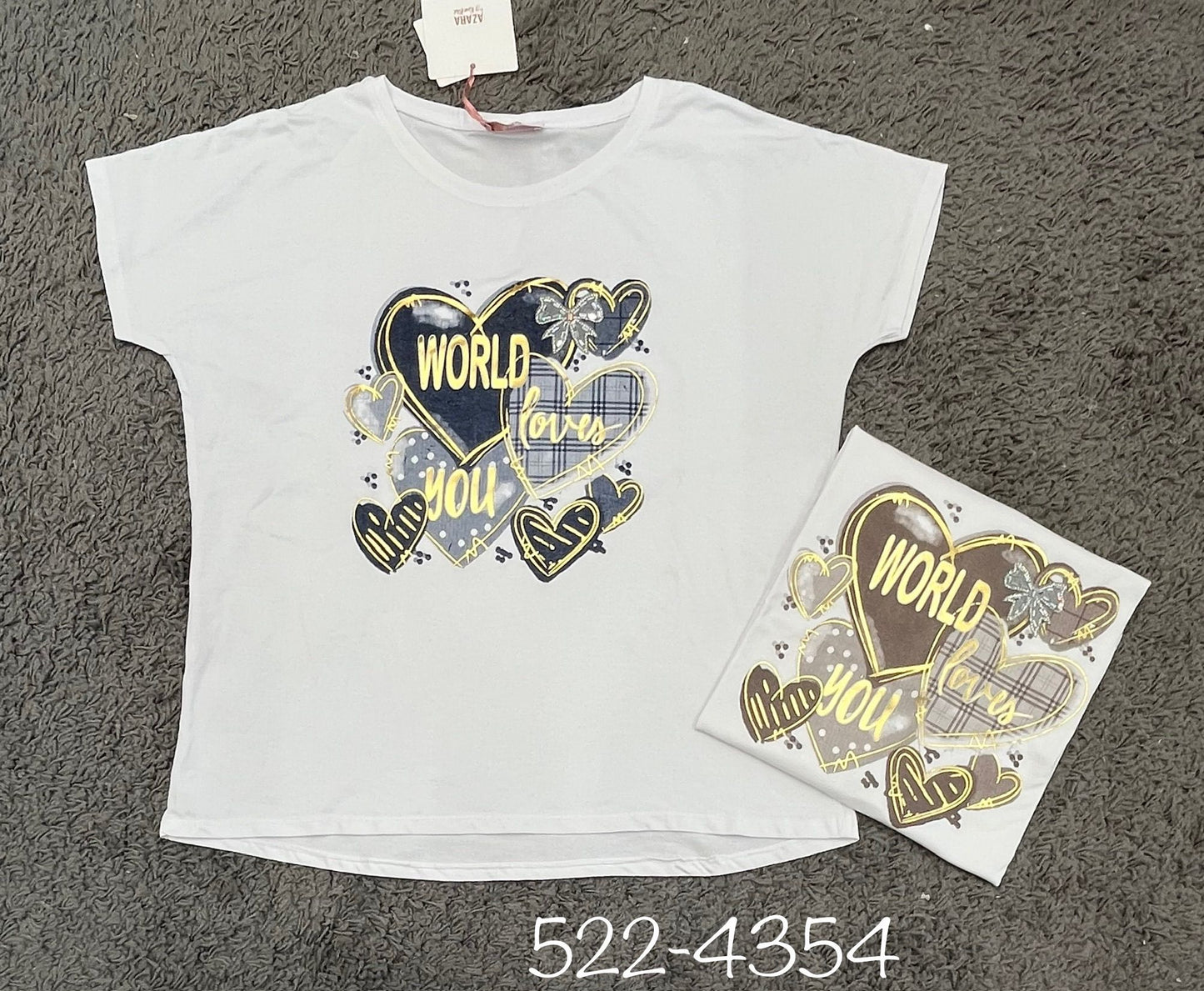 Azara T-Shirt Big Size