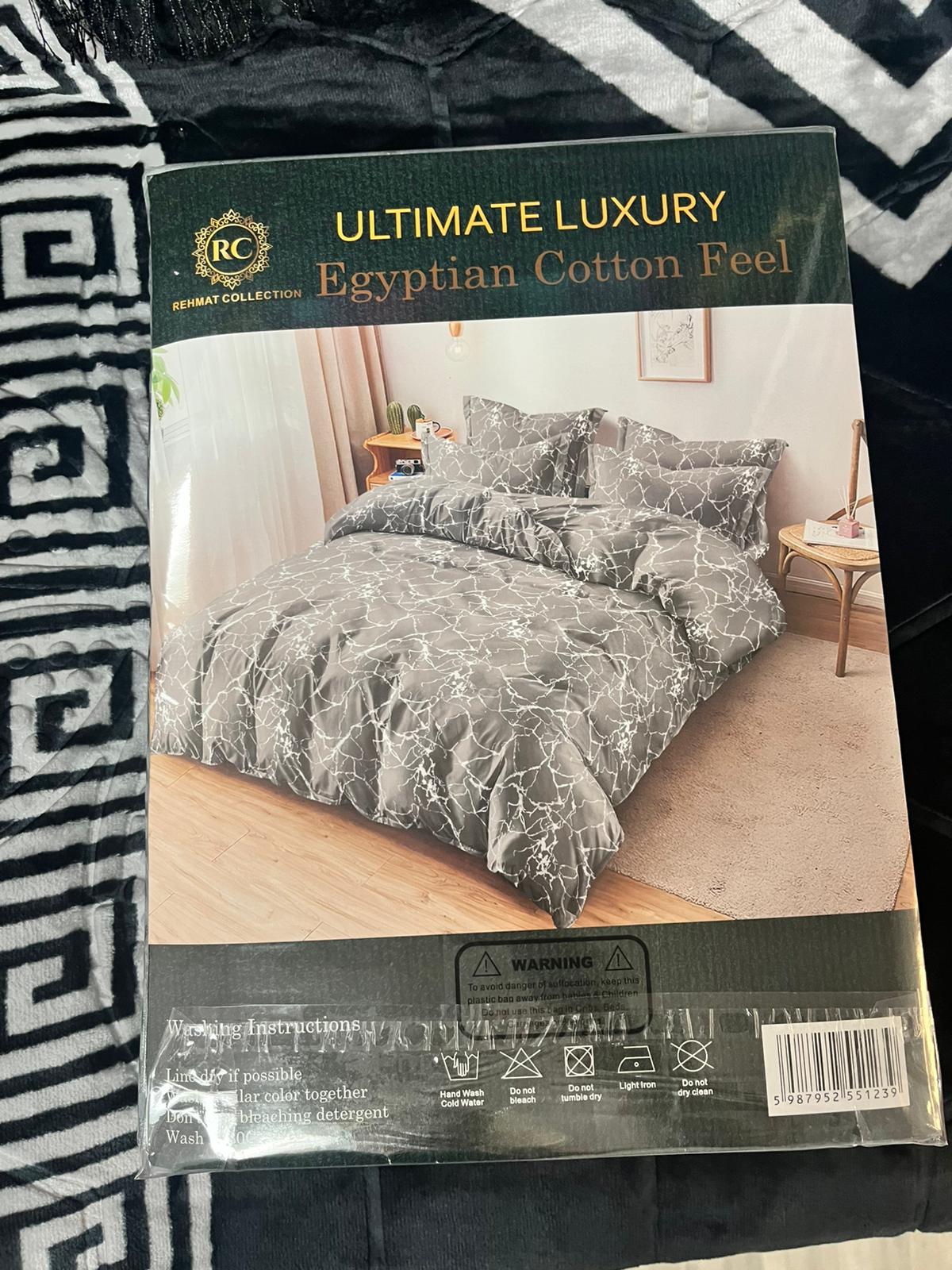 Rehmet Collection Bedding Superking size.