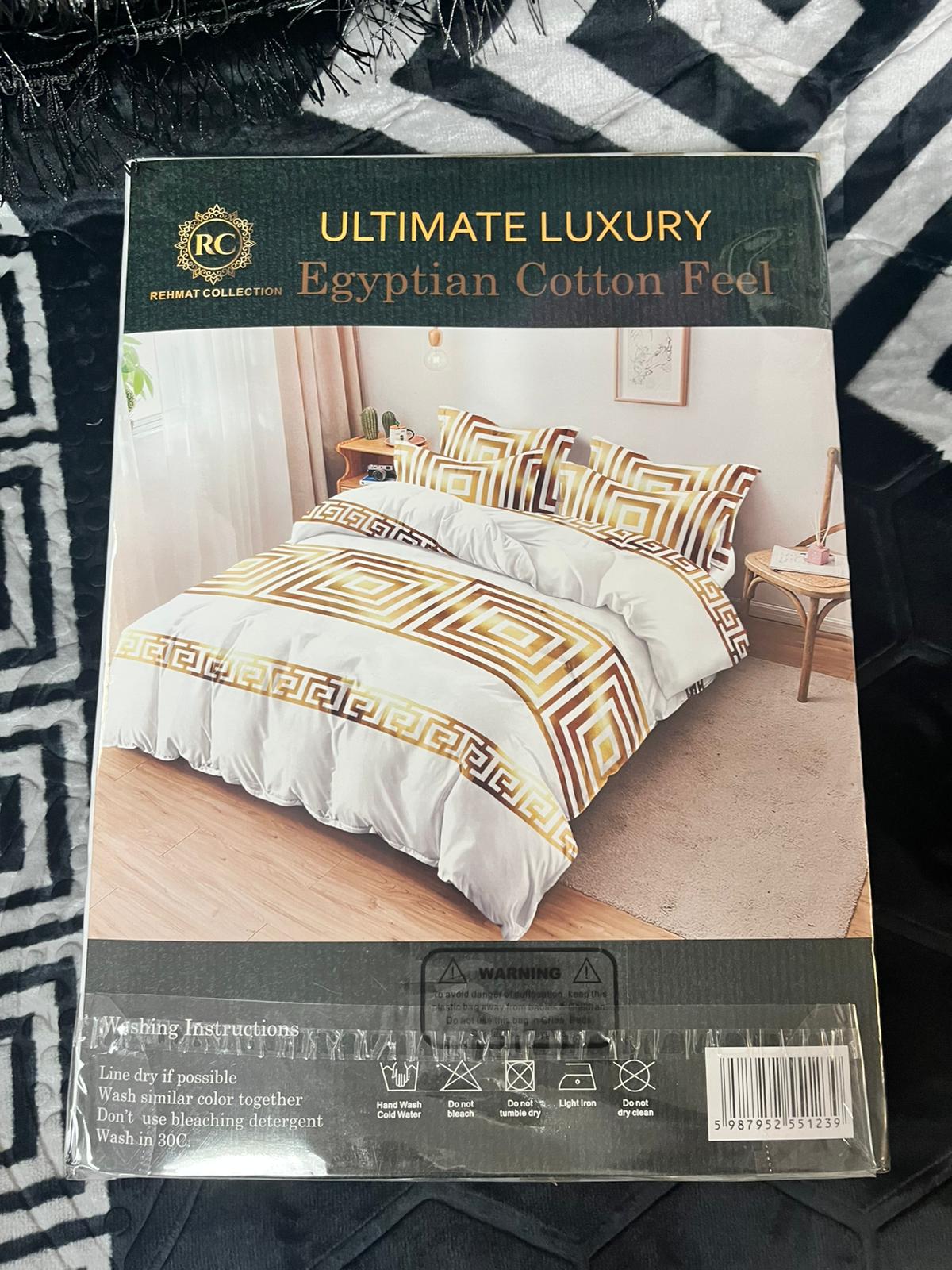 Rehmet Collection Bedding Superking size.