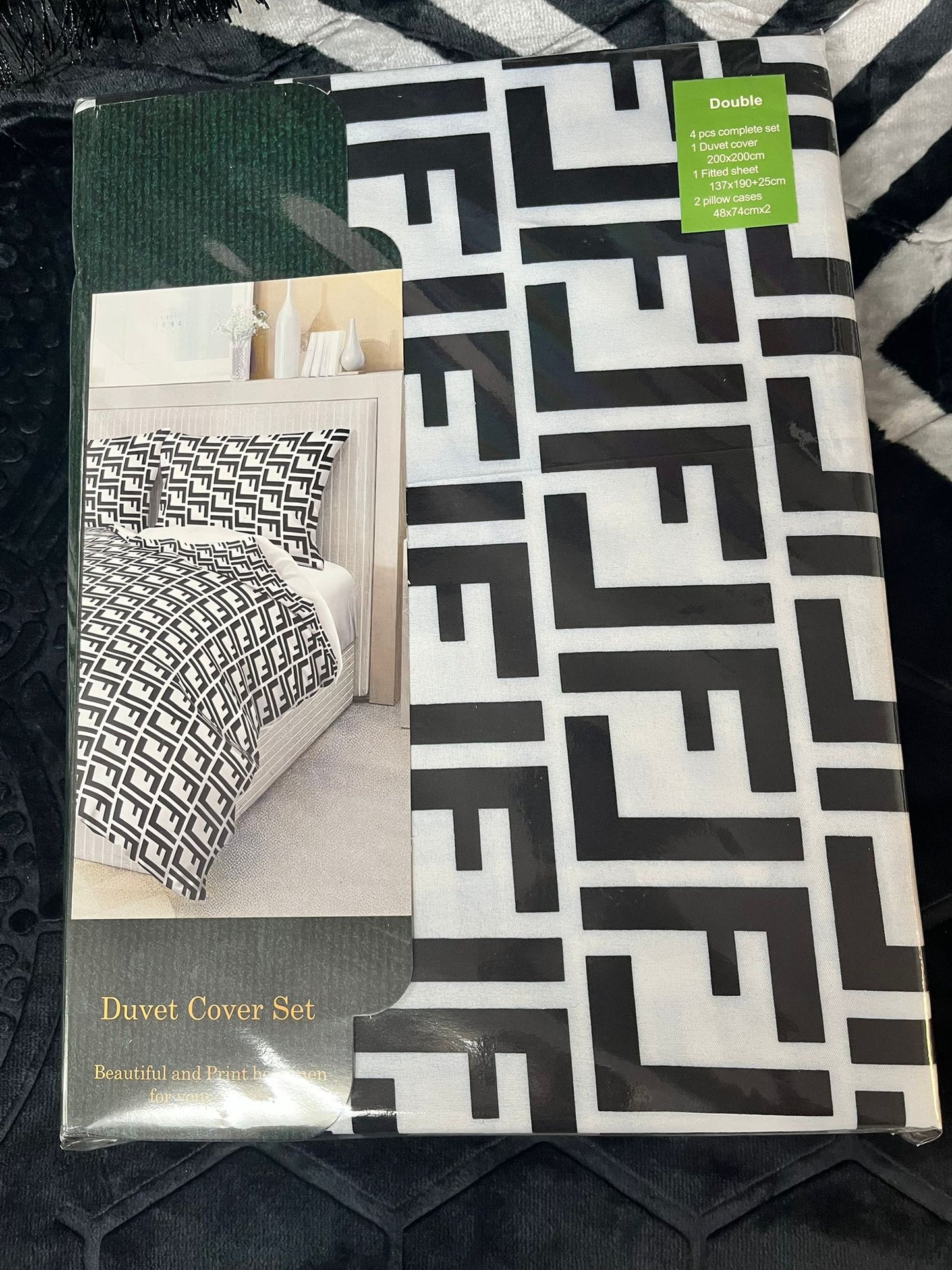 Rehmet Collection Bedding Superking size.