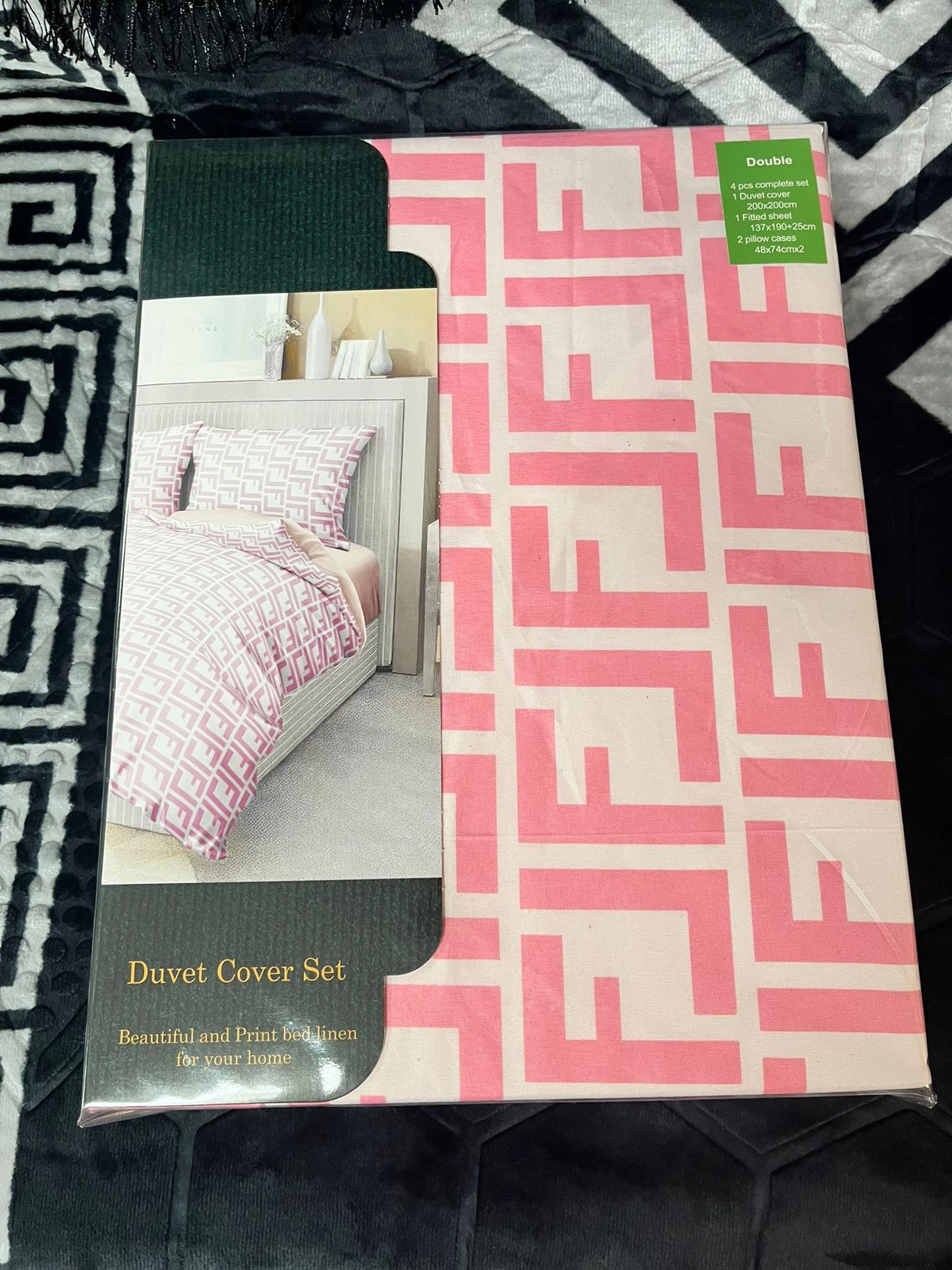 Rehmet Collection Bedding Superking size.