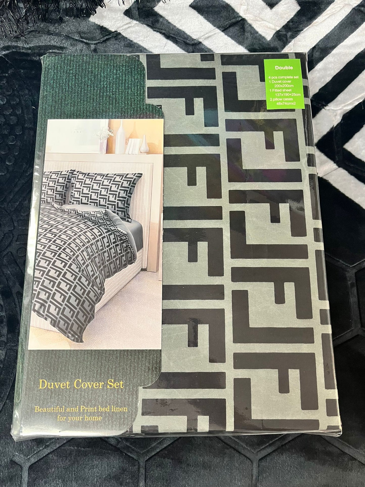 Rehmet Collection Bedding Superking size.