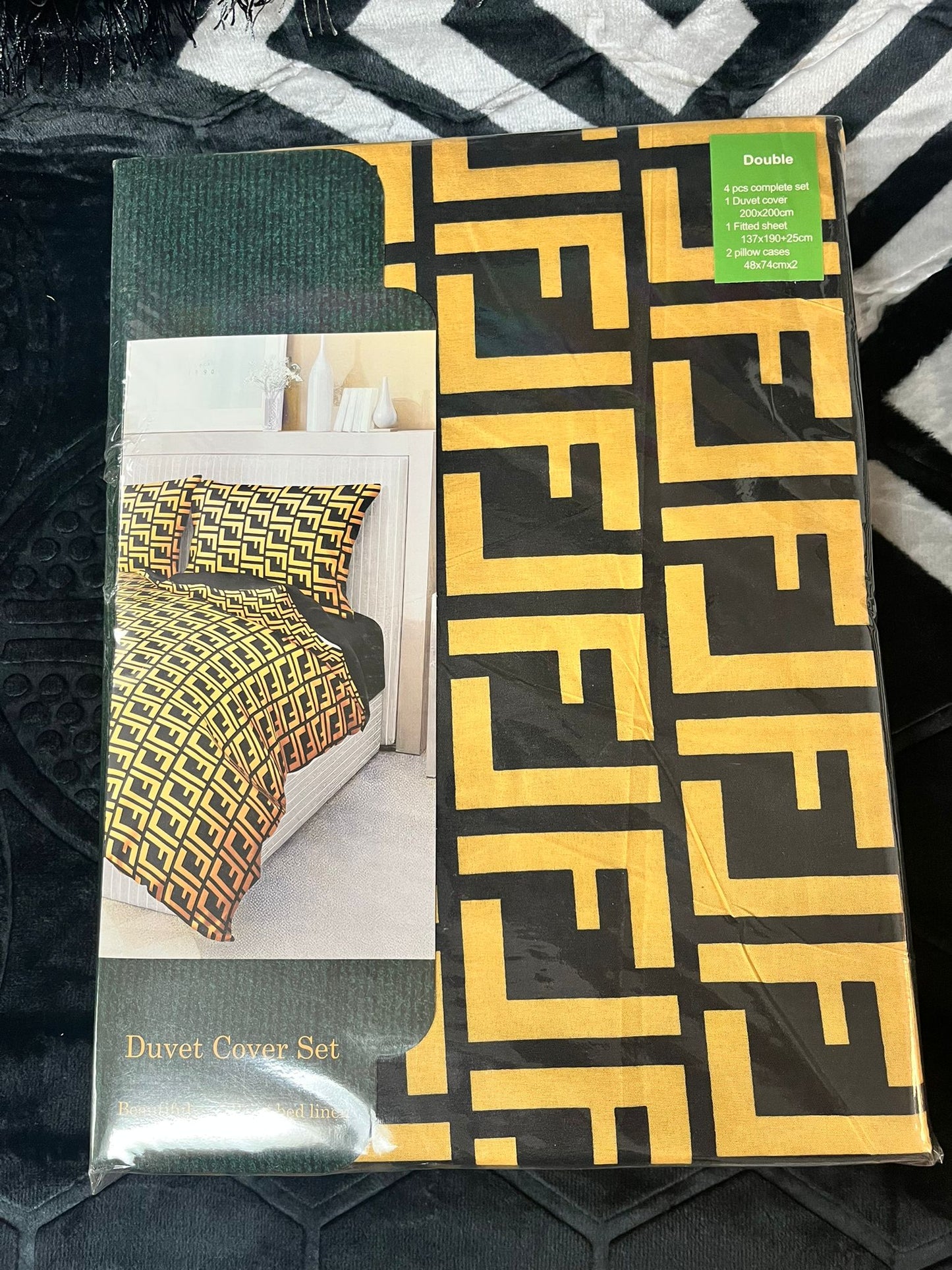 Rehmet Collection Bedding Superking size.