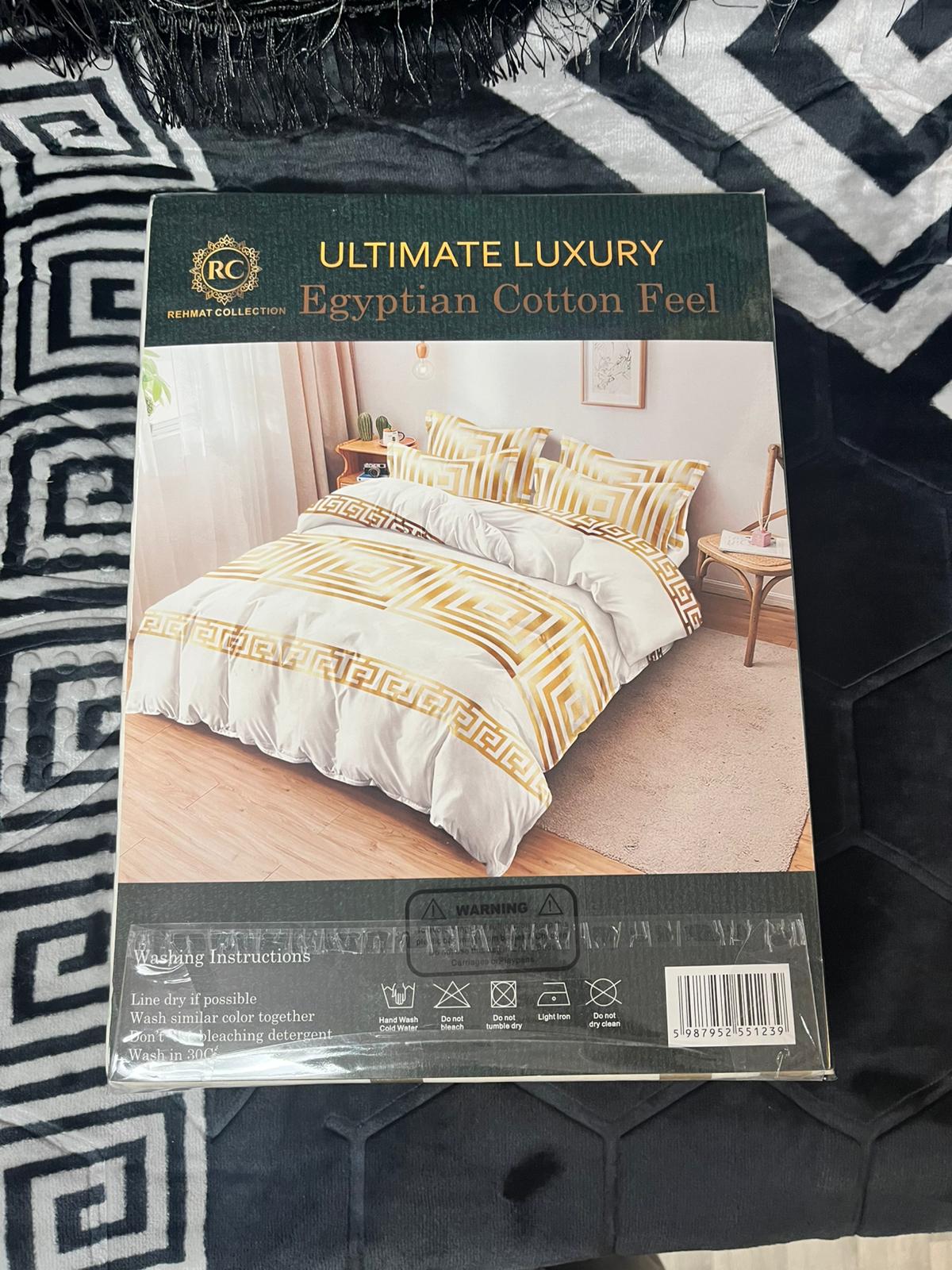 Rehmet Collection Bedding Superking size.