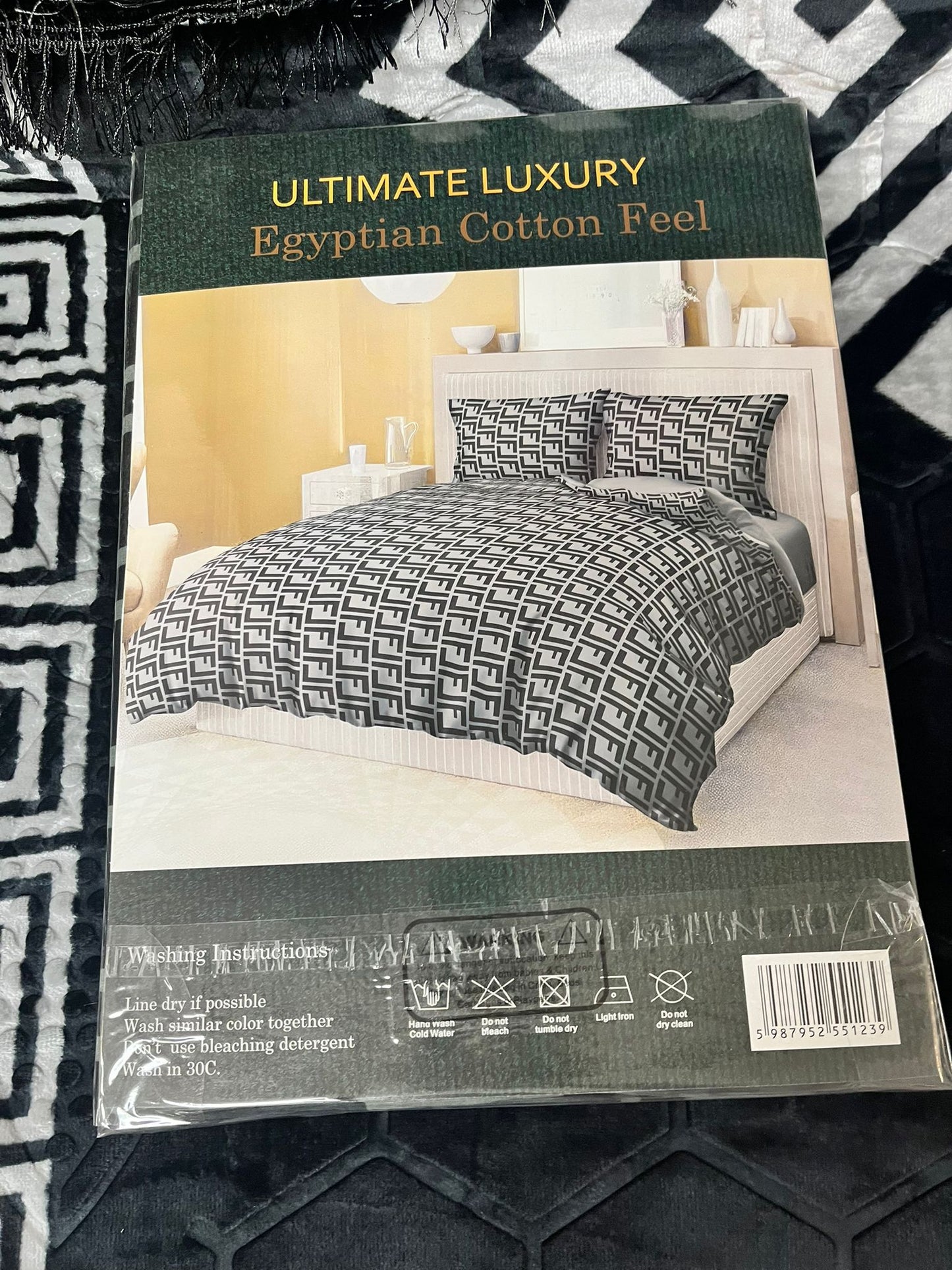 Rehmet Collection Bedding Superking size.