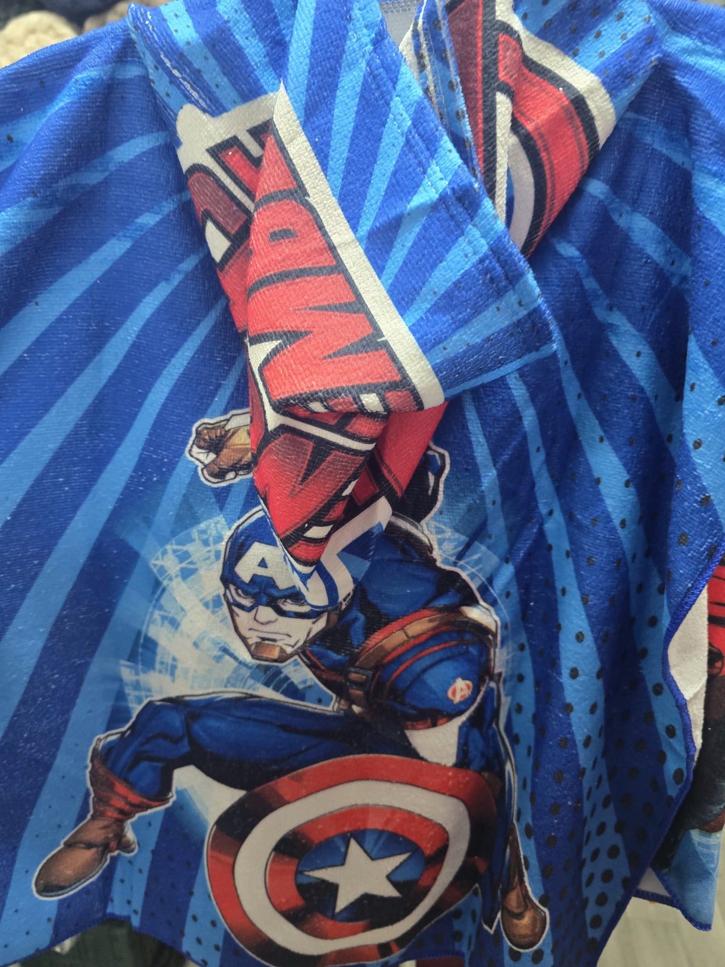Kids Poncho Avengers