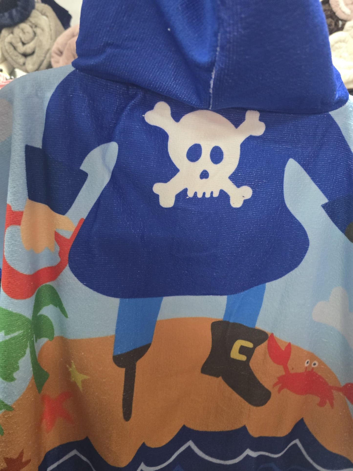 Kids Poncho Pirate