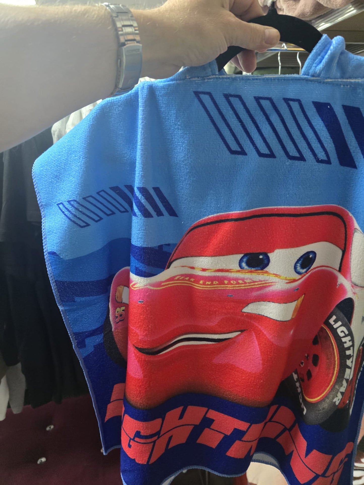 Kids Poncho Cars