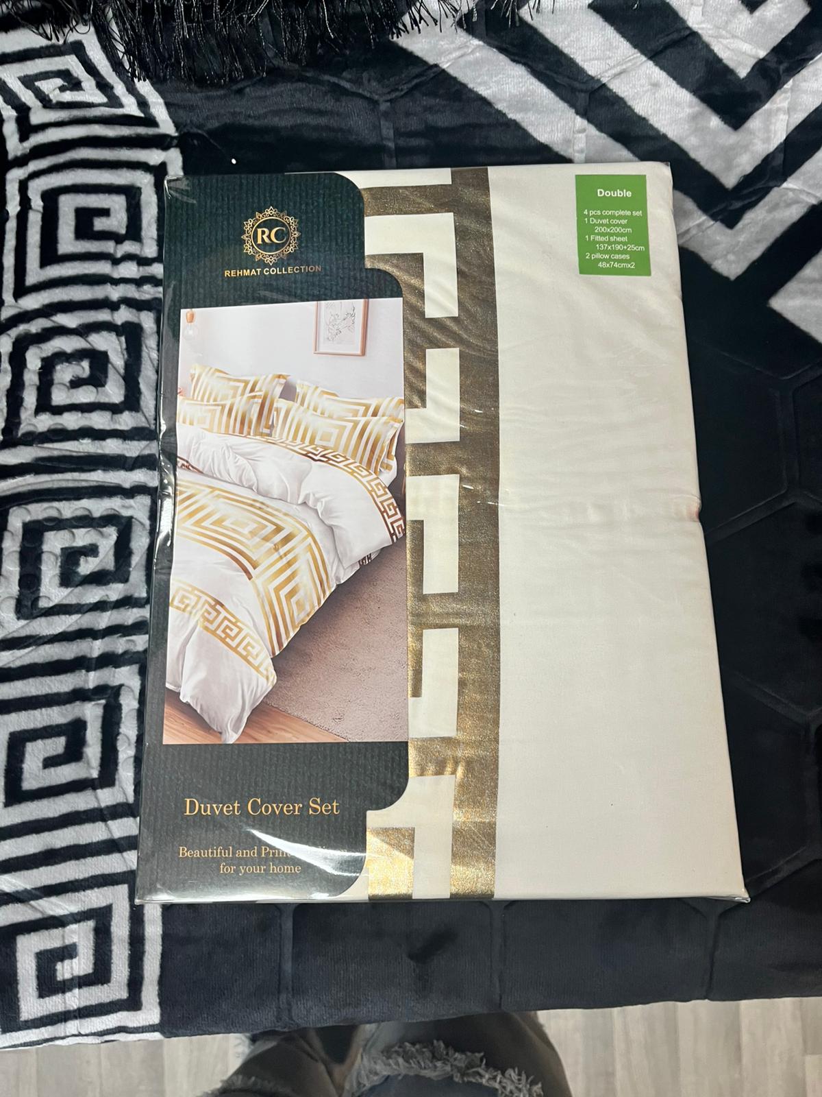 Rehmet Collection Bedding Superking size.