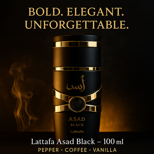 Lattafa Asad Black  100ml.