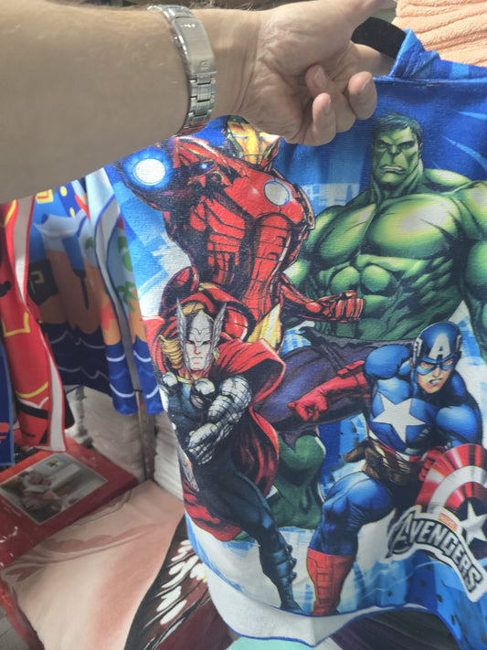 Kids Poncho Avengers