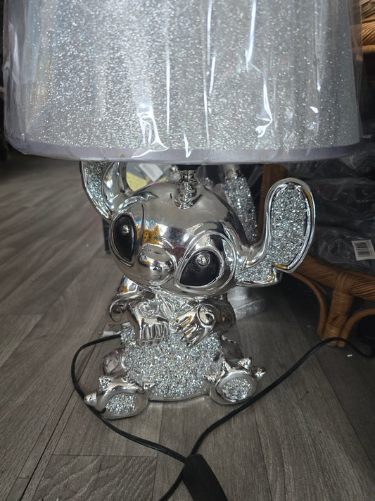 Lamp Stitch Silver Hart